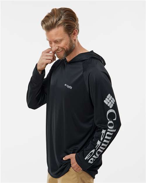 crossland construction Columbia LS T-Shirt Hoodie 153617