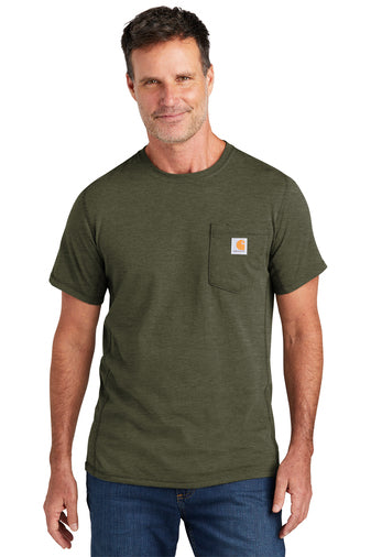crossland construction Carhartt SS Pocket Tee CT104616