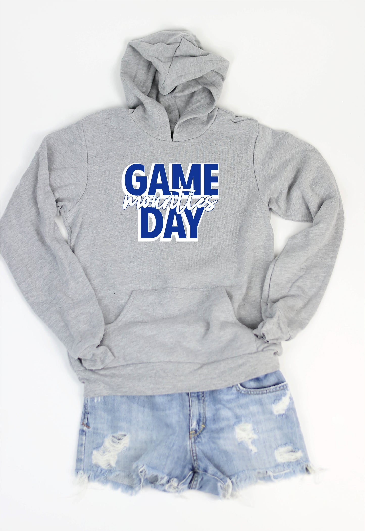 mountie game day hoodie