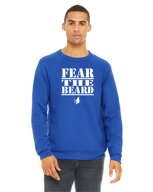 mountie fear the beard sweatshirt