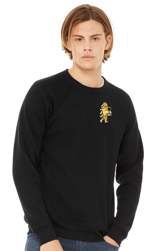 Bentonville Golf Swinging Tiger crest sweatshirt