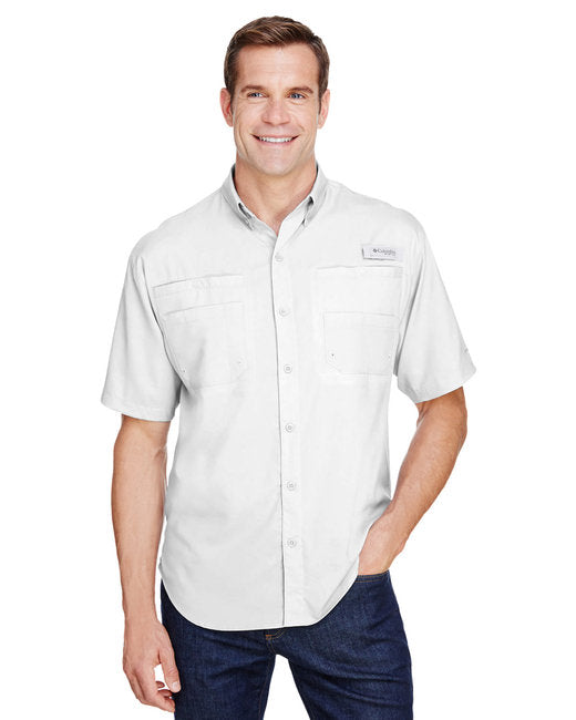 crossland construction Columbia SS Button Up 7266