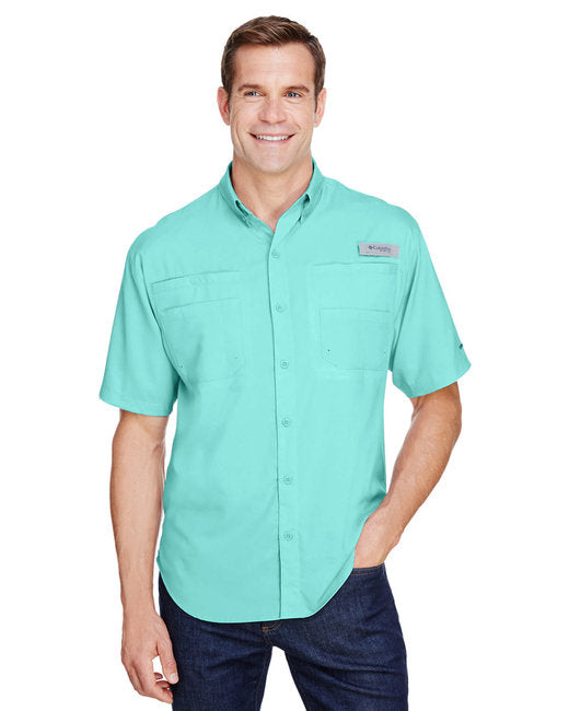 crossland construction Columbia SS Button Up 7266