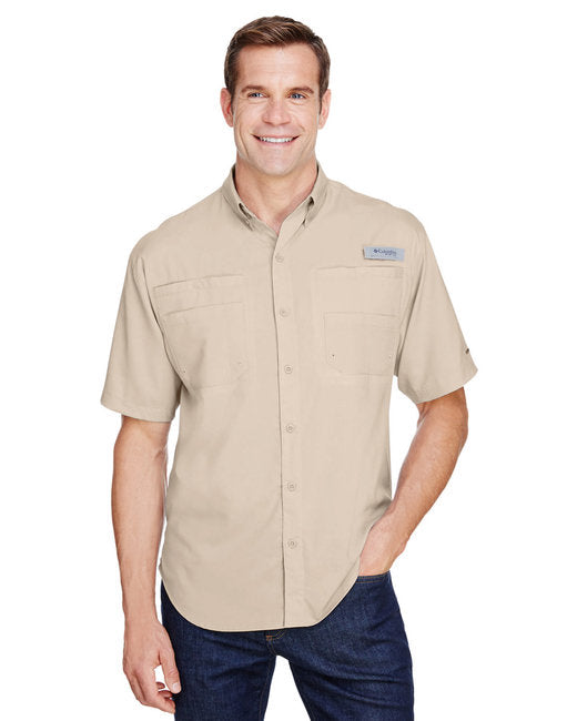 crossland construction Columbia SS Button Up 7266