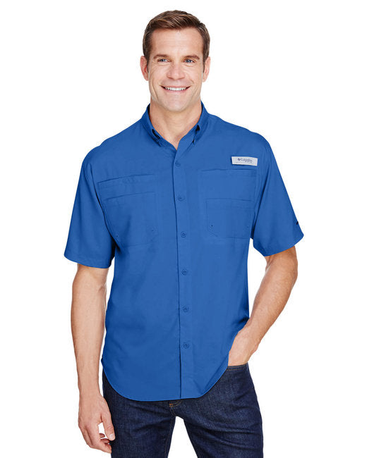 crossland construction Columbia SS Button Up 7266