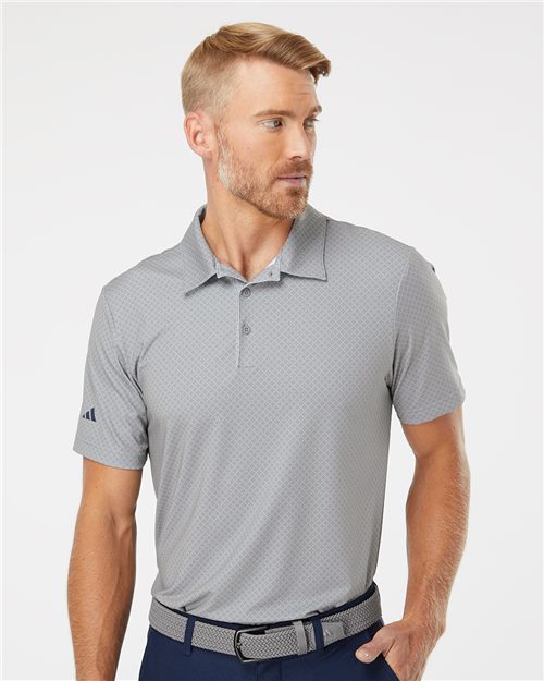 crossland construction Adidas SS Polo A498