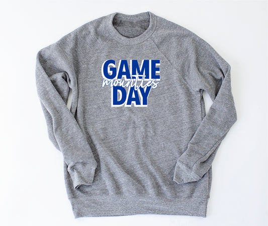 mountie game day sweatshirt
