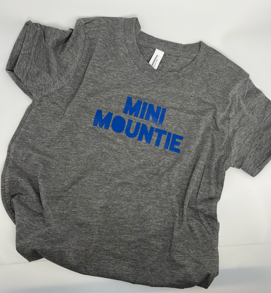 mountie "mini mountie" infant, toddler, + youth tee