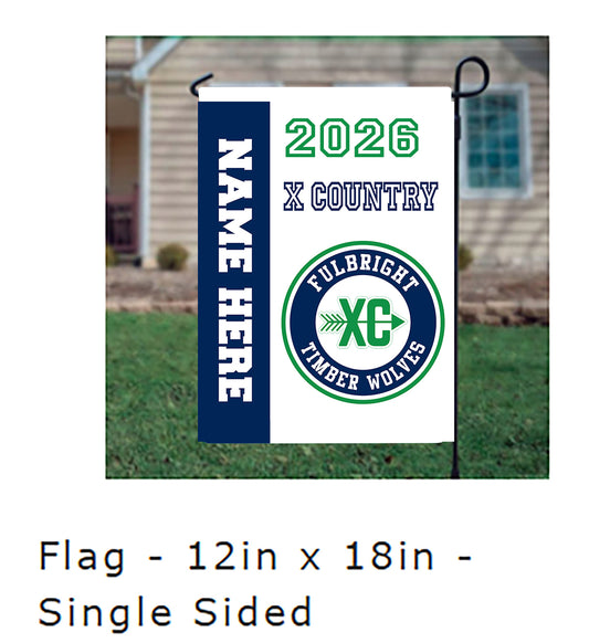 FBJH XC garden flag