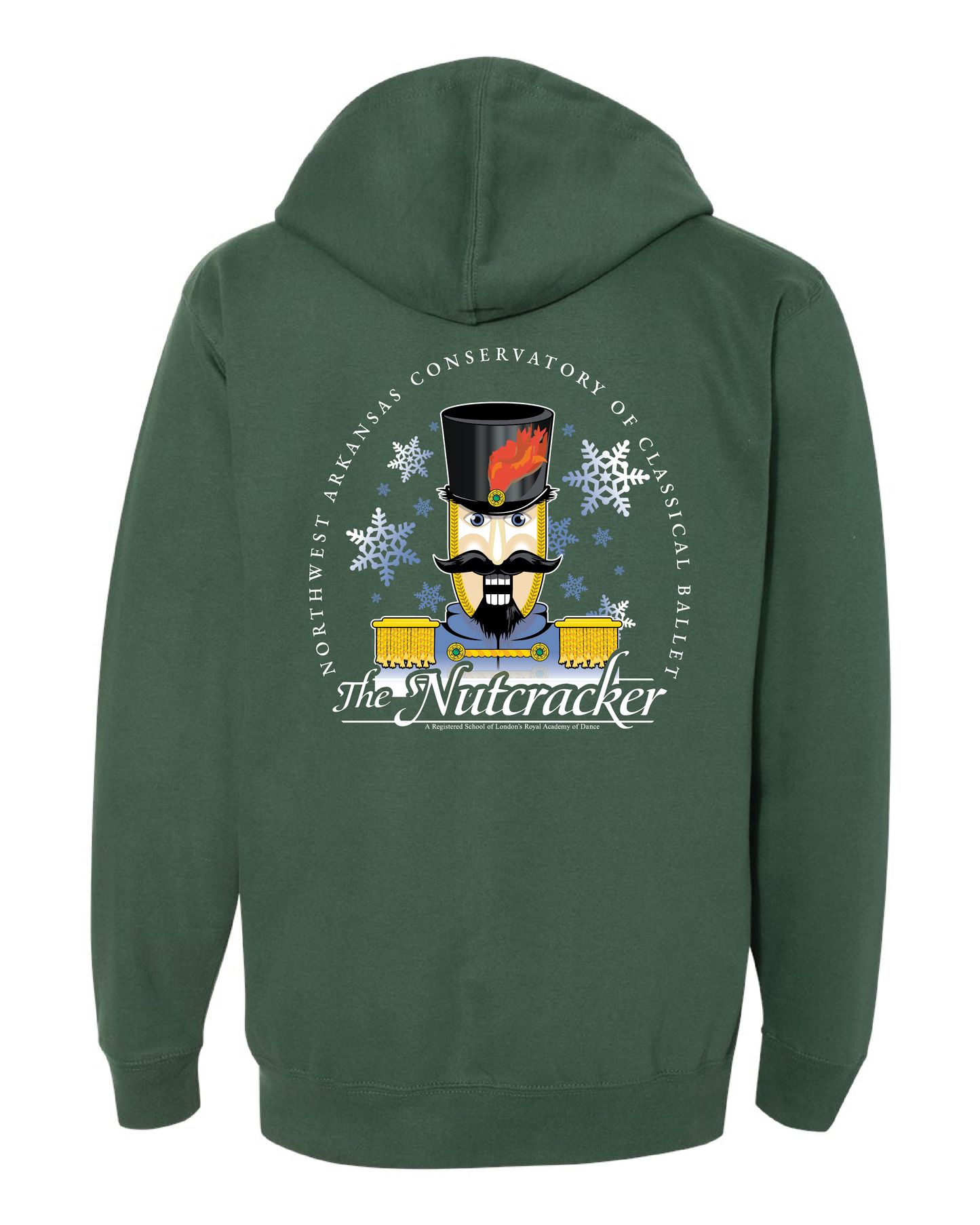 Nutcracker Ballet Full Zip Hooded Jacket (SS4001YZ/SS4500Z)