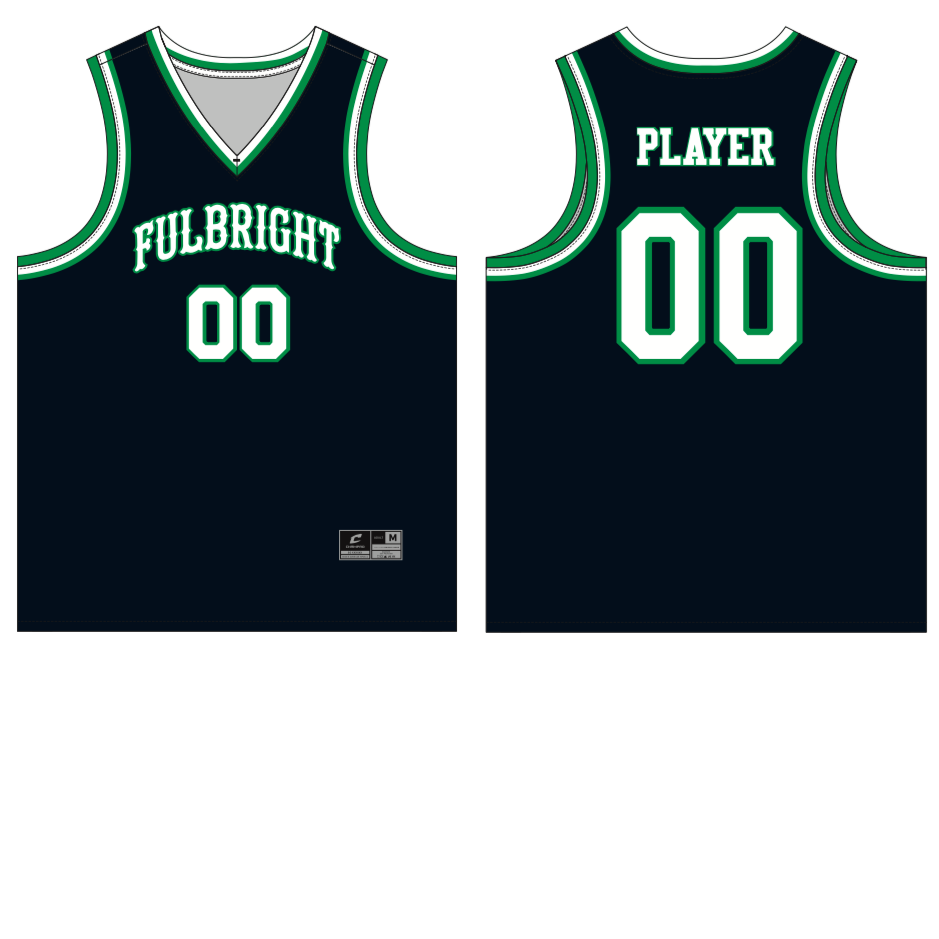 Fulbright replica Basketball jersey