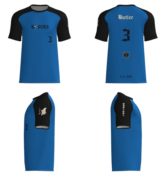 RHS Mounties sublimated SS shooter shirt