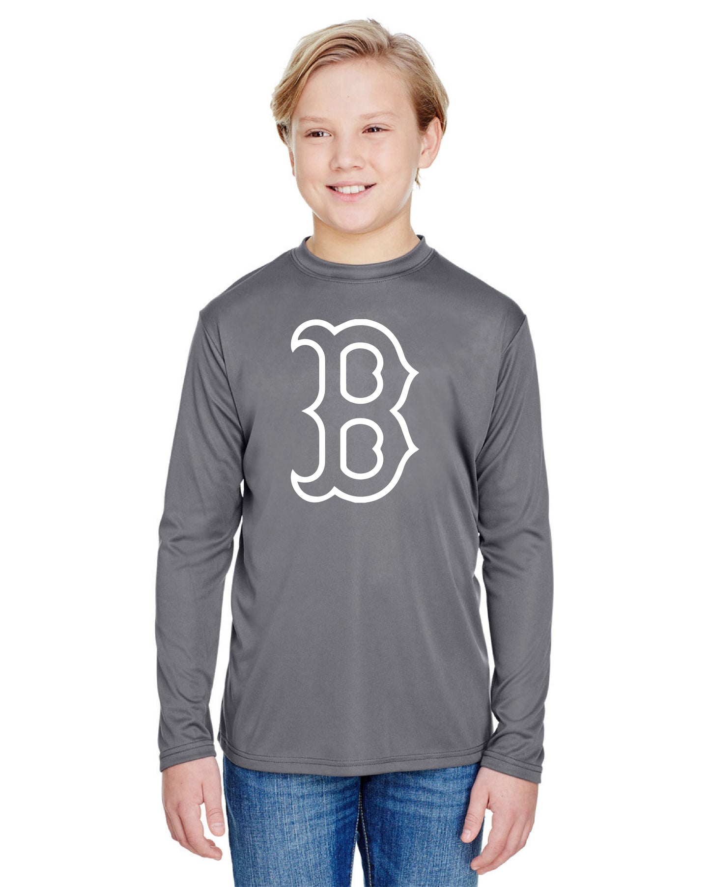 bentonville baseball A4 long sleeve dri-fit