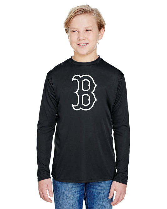 bentonville baseball A4 long sleeve dri-fit