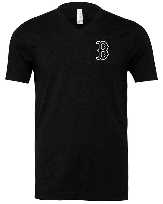 bentonville baseball bella +canvas v-neck