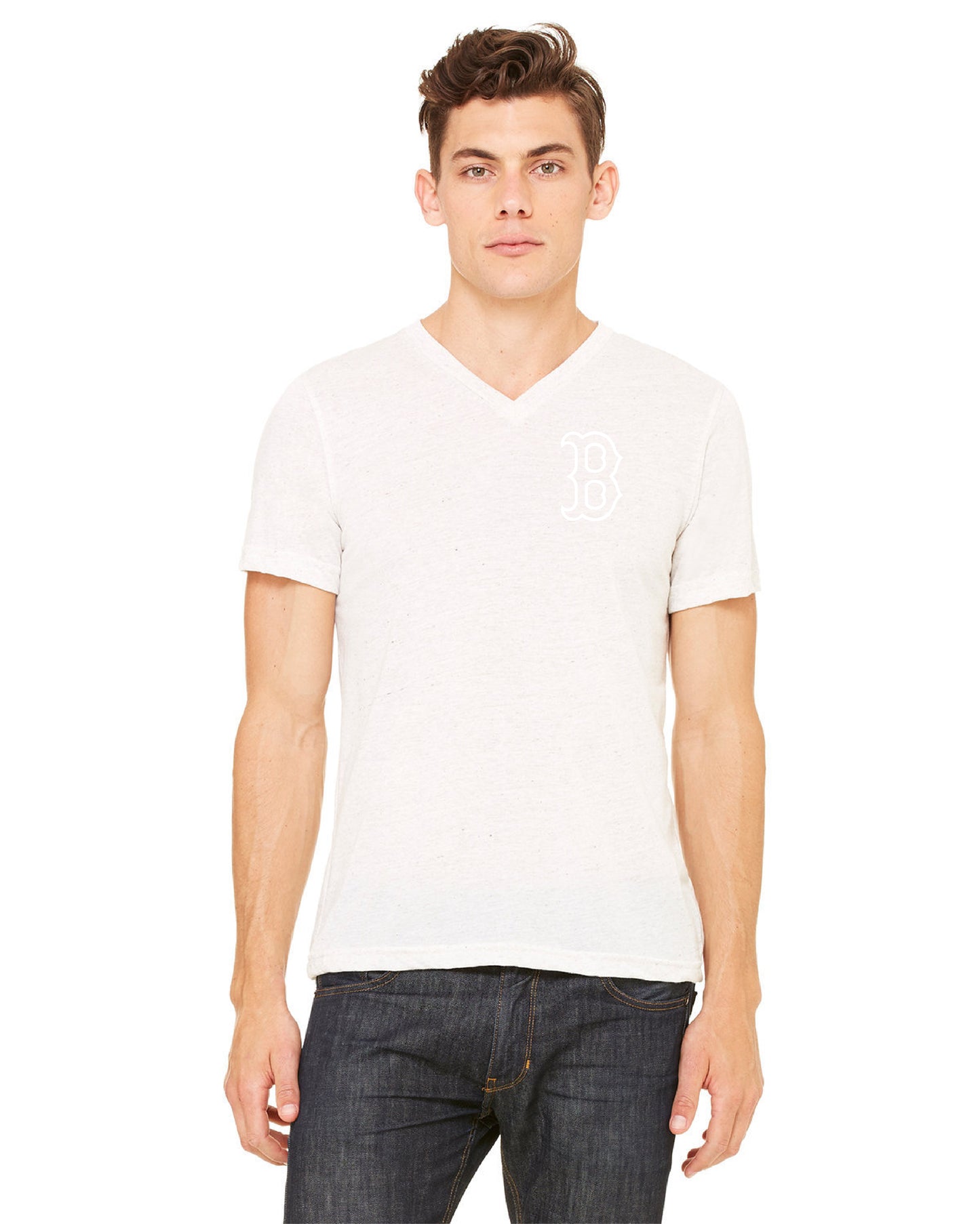 bentonville baseball bella +canvas v-neck
