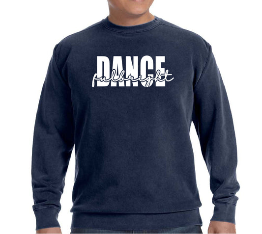 Fulbright Dance comfort color sweatshirt