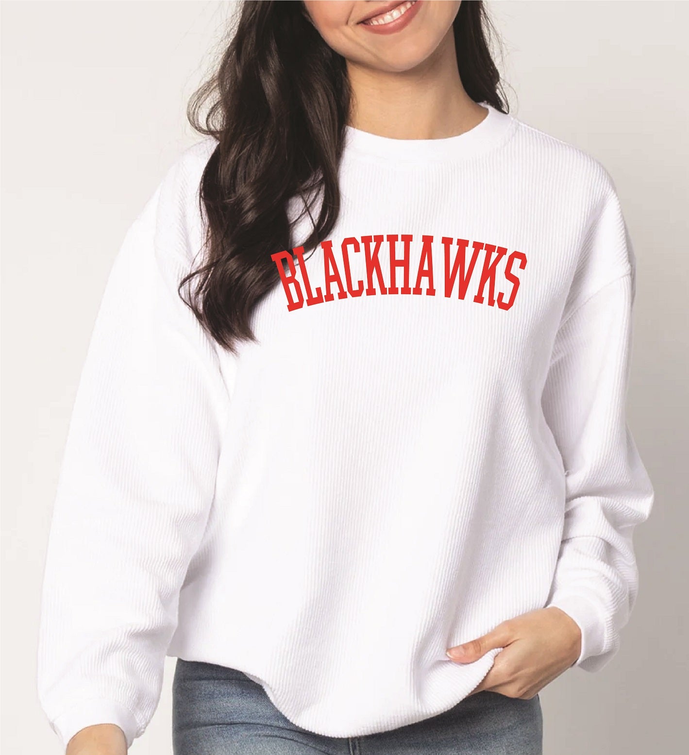 pea ridge blackhawks corded sweatshirt