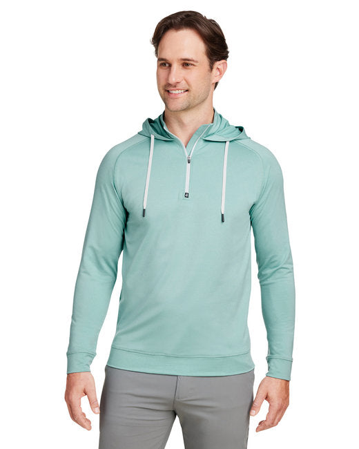crossland construction Swannies Golf Hooded 1/4 Zip SWV600