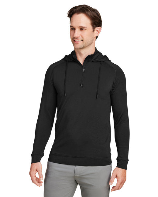 crossland construction Swannies Golf Hooded 1/4 Zip SWV600
