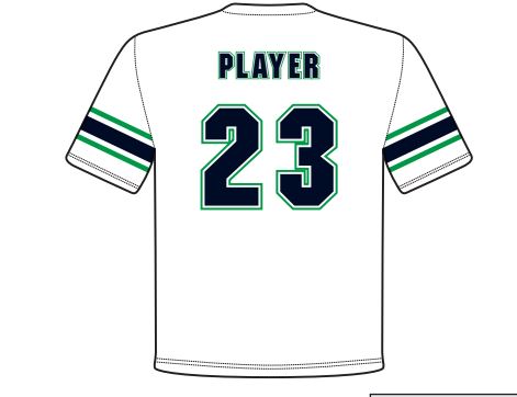 Fulbright Football replica jersey