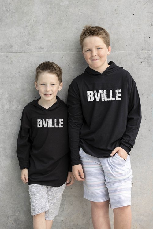 bville long sleeve tshirt hoodie