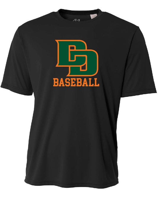 ddawgs dd baseball dri-fit tee