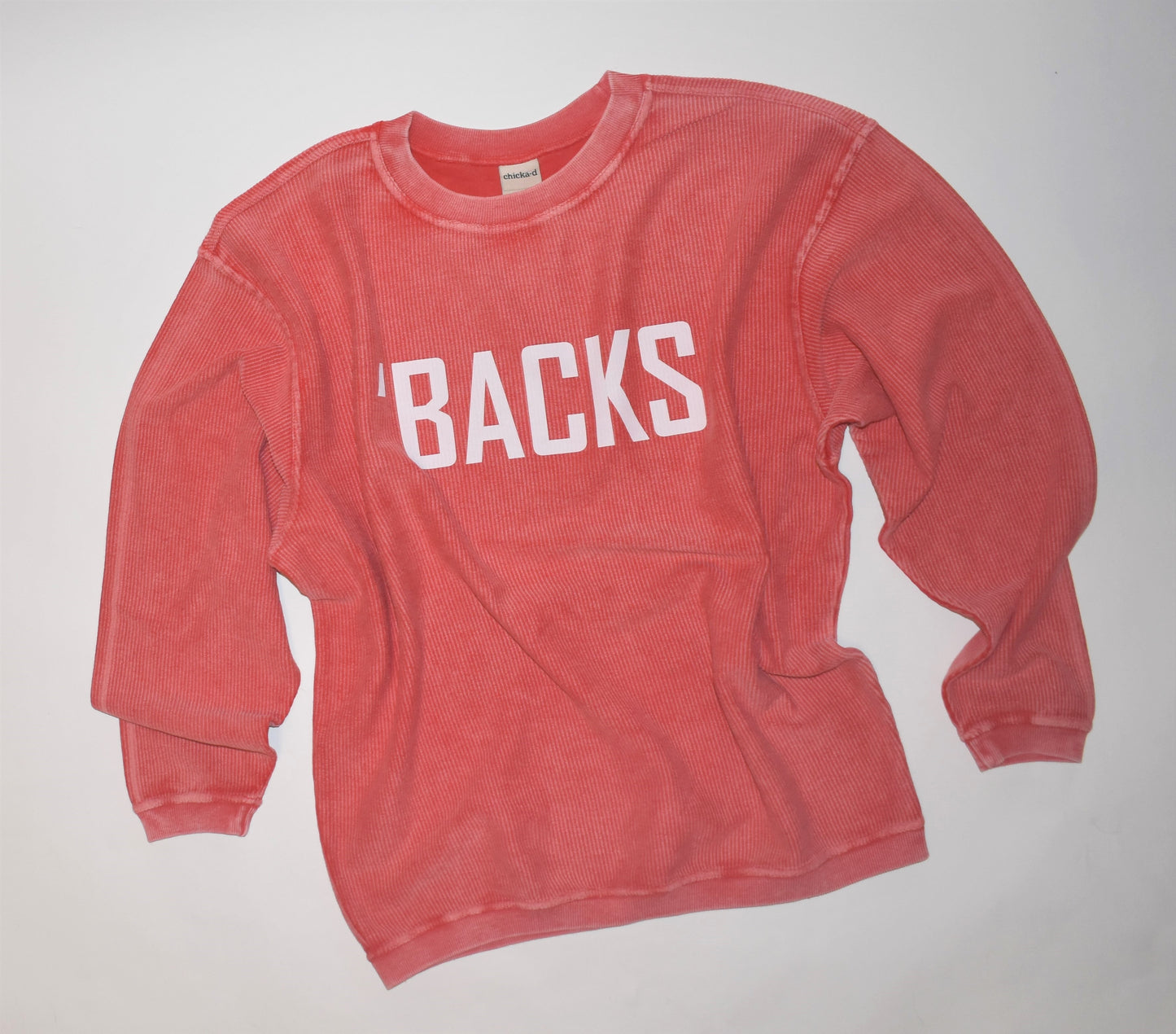 'BACKS corded sweatshirt