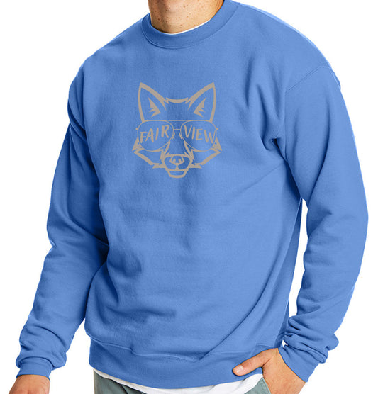 fairview fox face sweatshirt