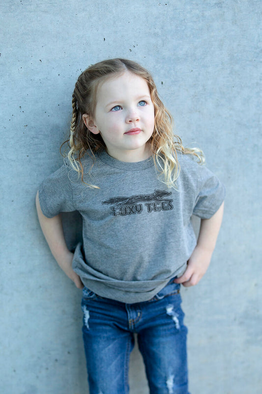 foxy tees distressed youth tee