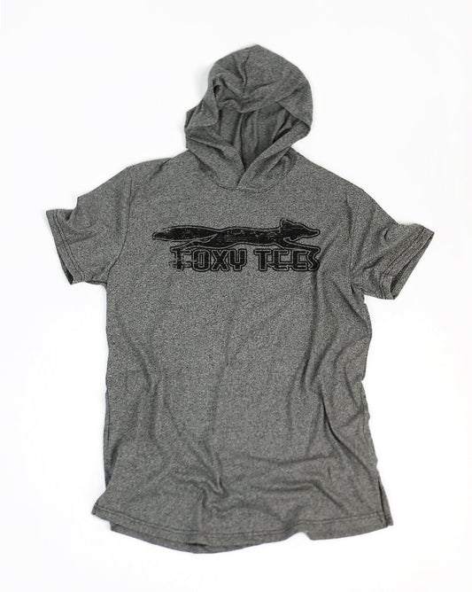 foxy tees short sleeve hooded tee