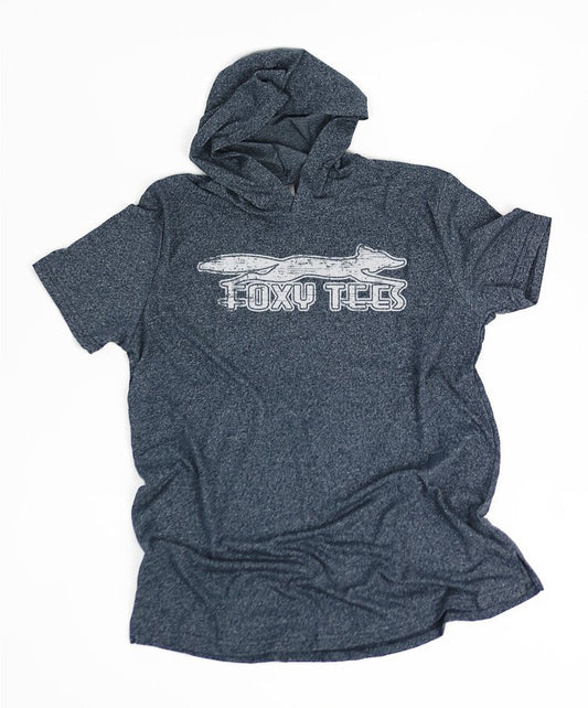 foxy tees short sleeve hooded tee