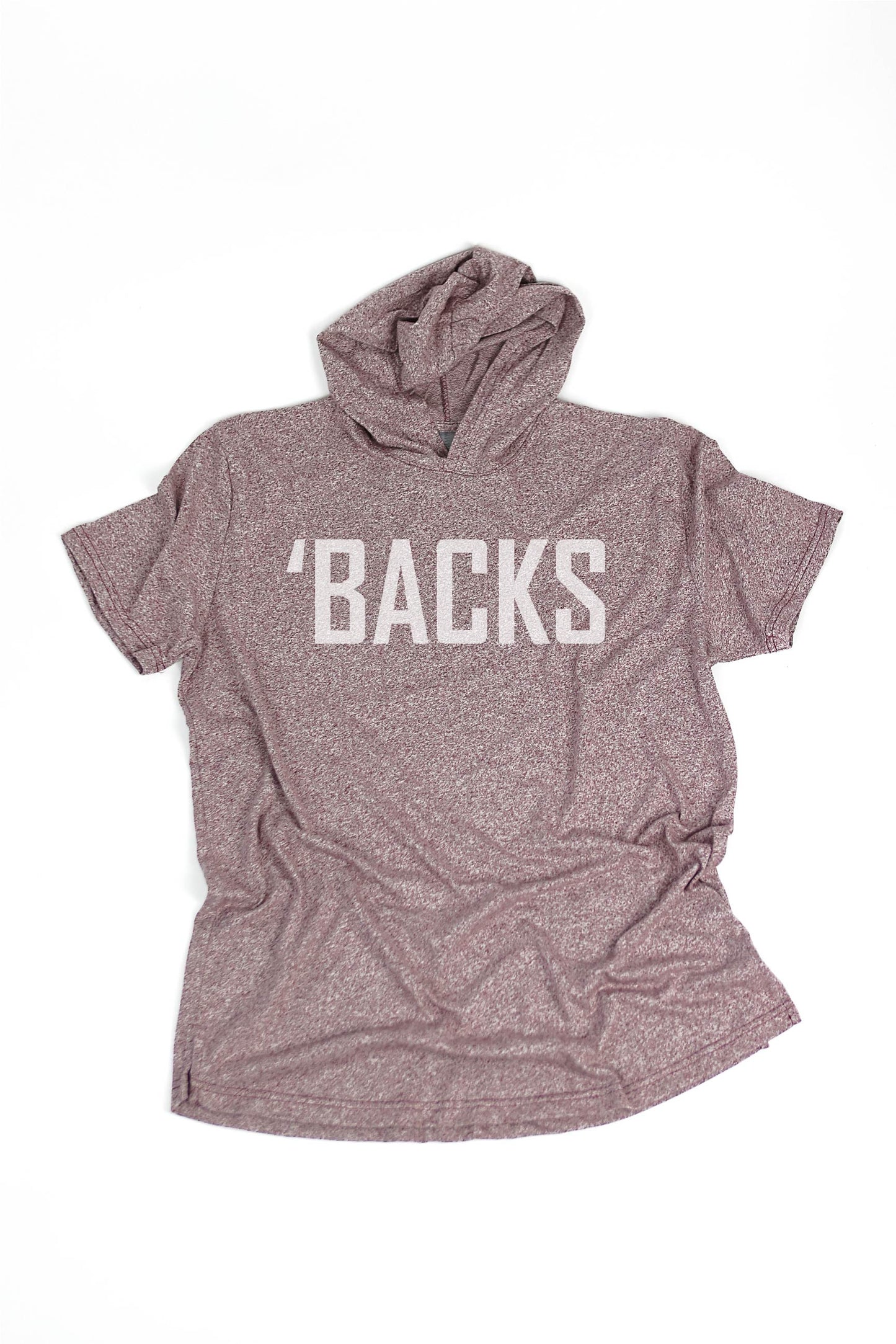 'BACKS short sleeve hooded tee