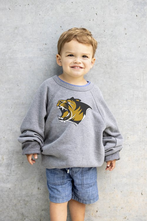 tiger head sweatshirt