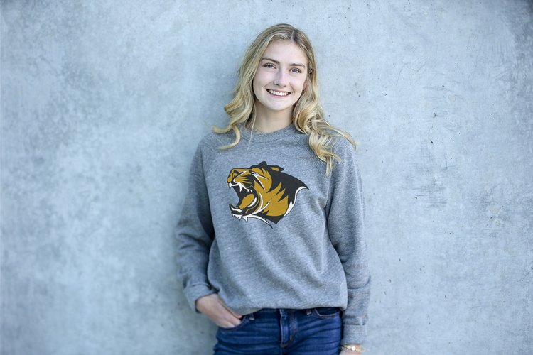 tiger head sweatshirt