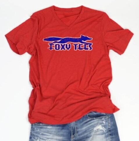 Patriotic Foxy Tees tee