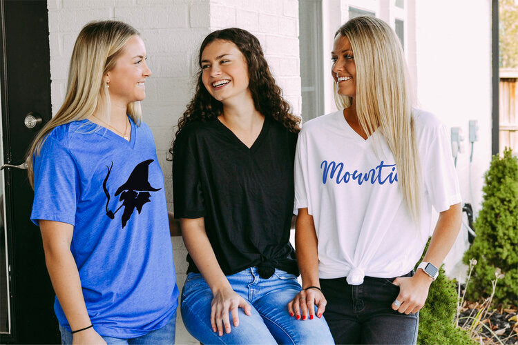 mountie script tee