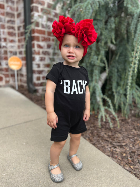 'BACKS baby romper
