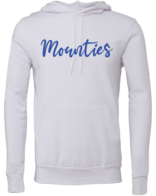 mountie script hoodie