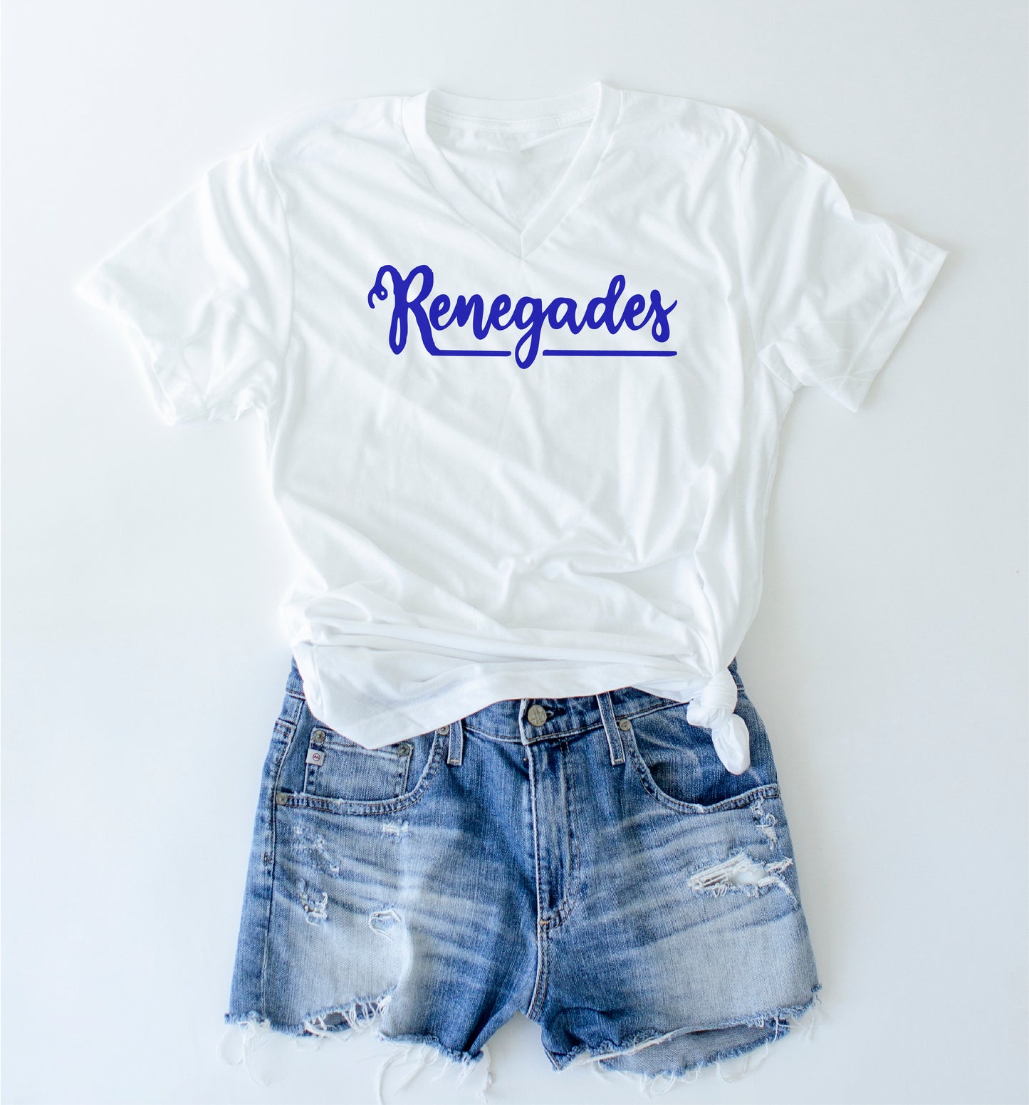 renegades script short sleeve tee