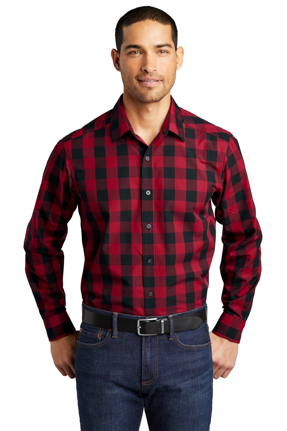 crossland construction Port Authority LS Button Up W670