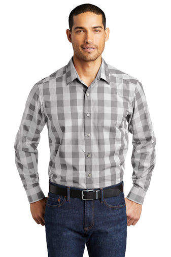 crossland construction Port Authority LS Button Up W670