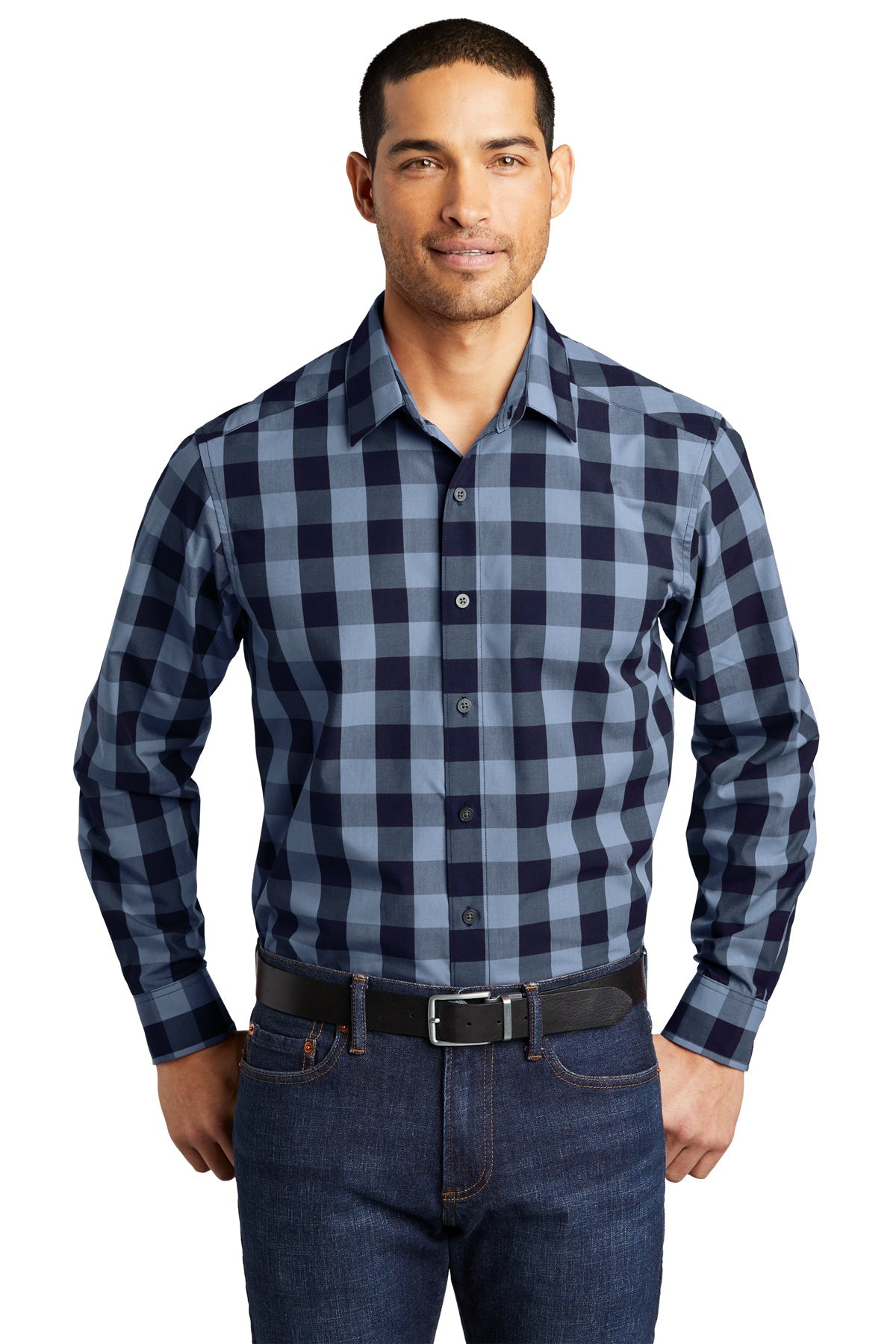 crossland construction Port Authority LS Button Up W670