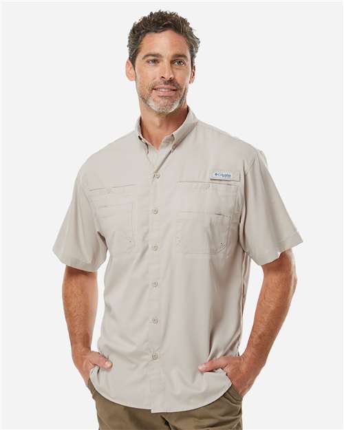 crossland construction Columbia Men's PFG short sleeve 212468