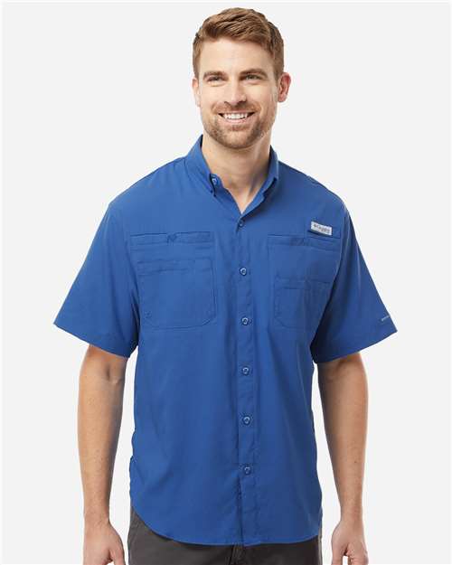 crossland construction Columbia Men's PFG short sleeve 212468