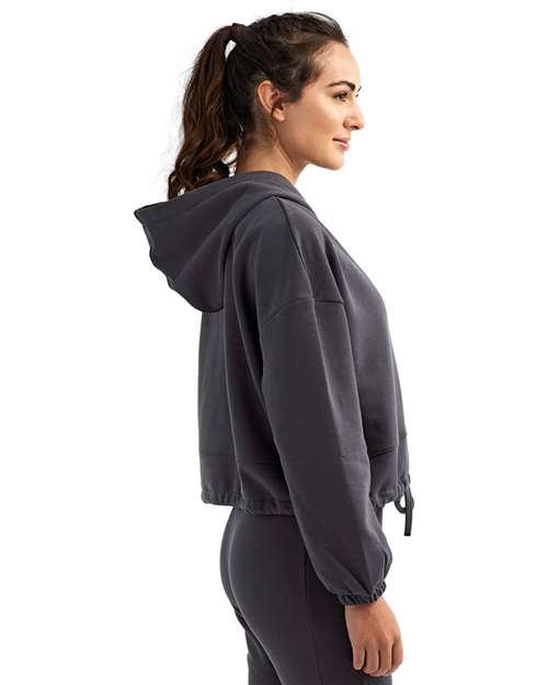 FOXXE Cropped Hooded Sweatshirt (TD085)