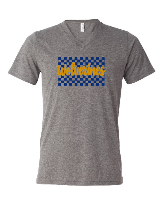 bentonville west v-neck tee