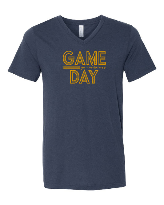 bentonville west v-neck tee