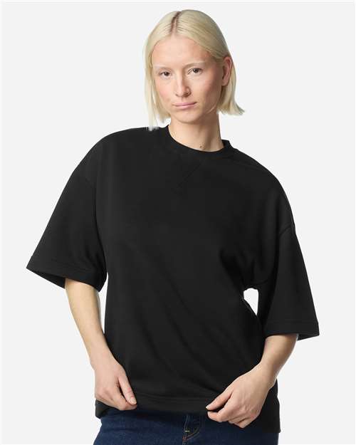 FOXXE Oversized French Terry Boxy Tee (FTEX00)