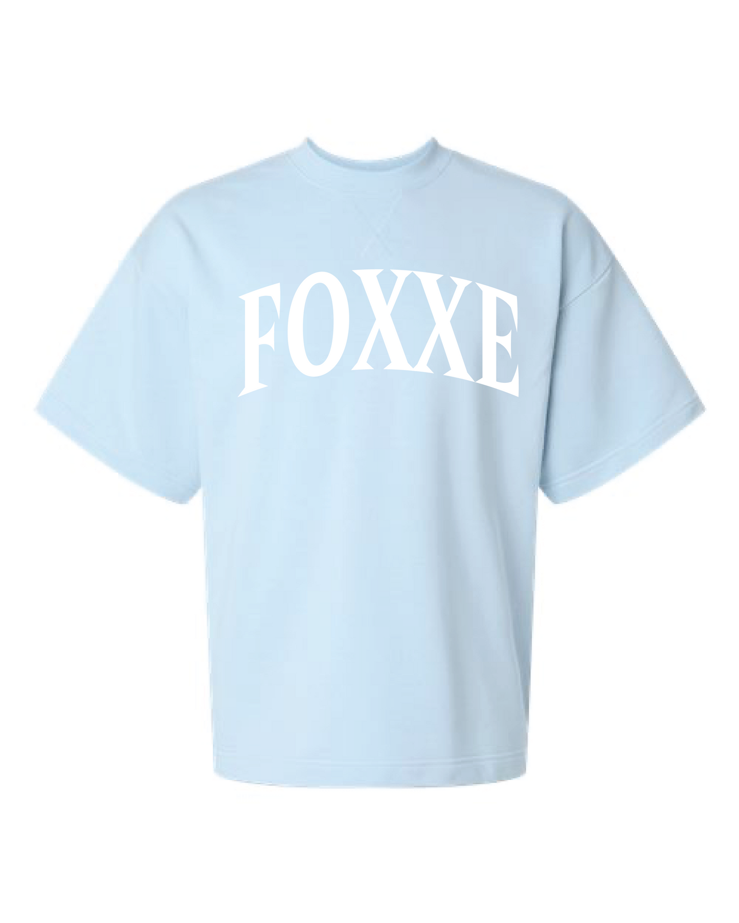 FOXXE Oversized French Terry Boxy Tee (FTEX00)
